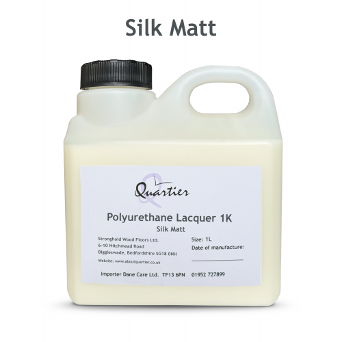 AboutQuartier Polyurethane Lacquer 1K Silk Matt 1ltr  400.0201.1000 (DC)